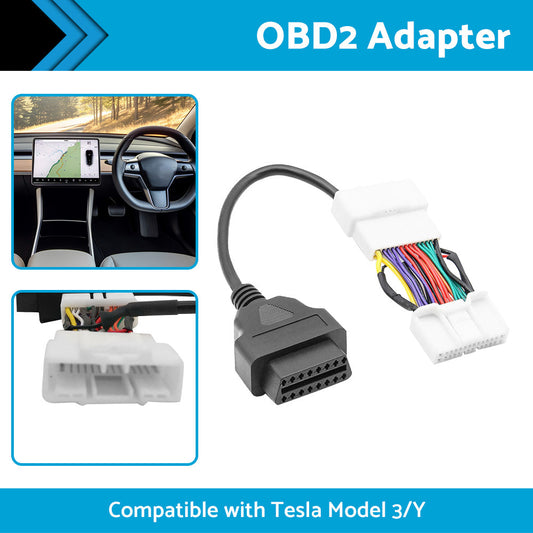 OBD2 Adapter For Scan All OBD2 Protocol Suitable for Tesla Model 3 Model Y 2019--1