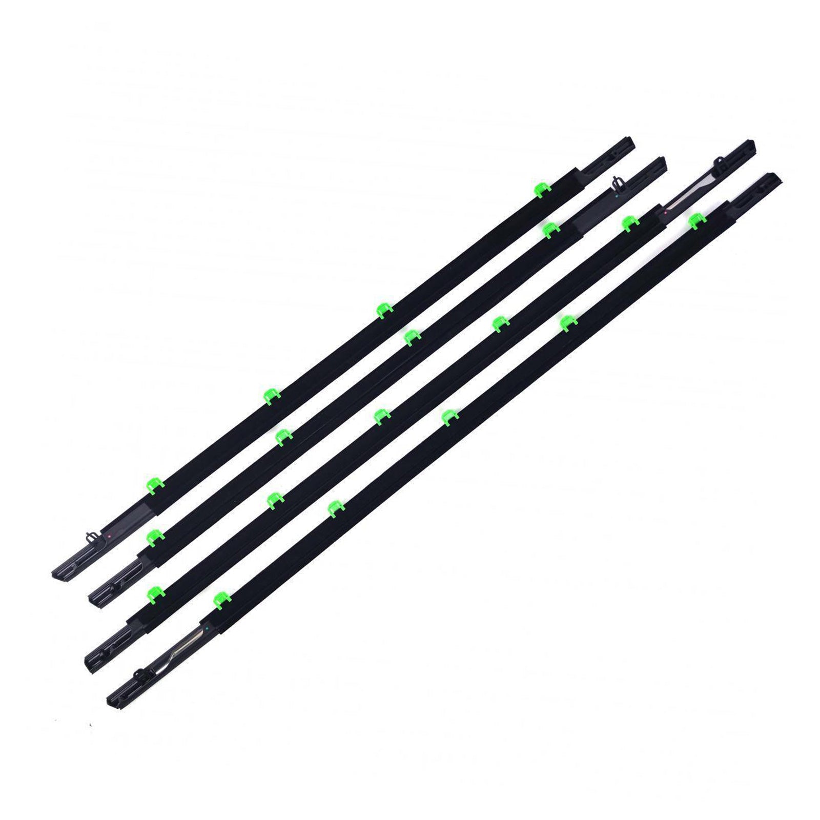 4pc Weatherstrip Door Belt Outer Suitable for Honda CR-V CRV SUV Facelift 12-17-0