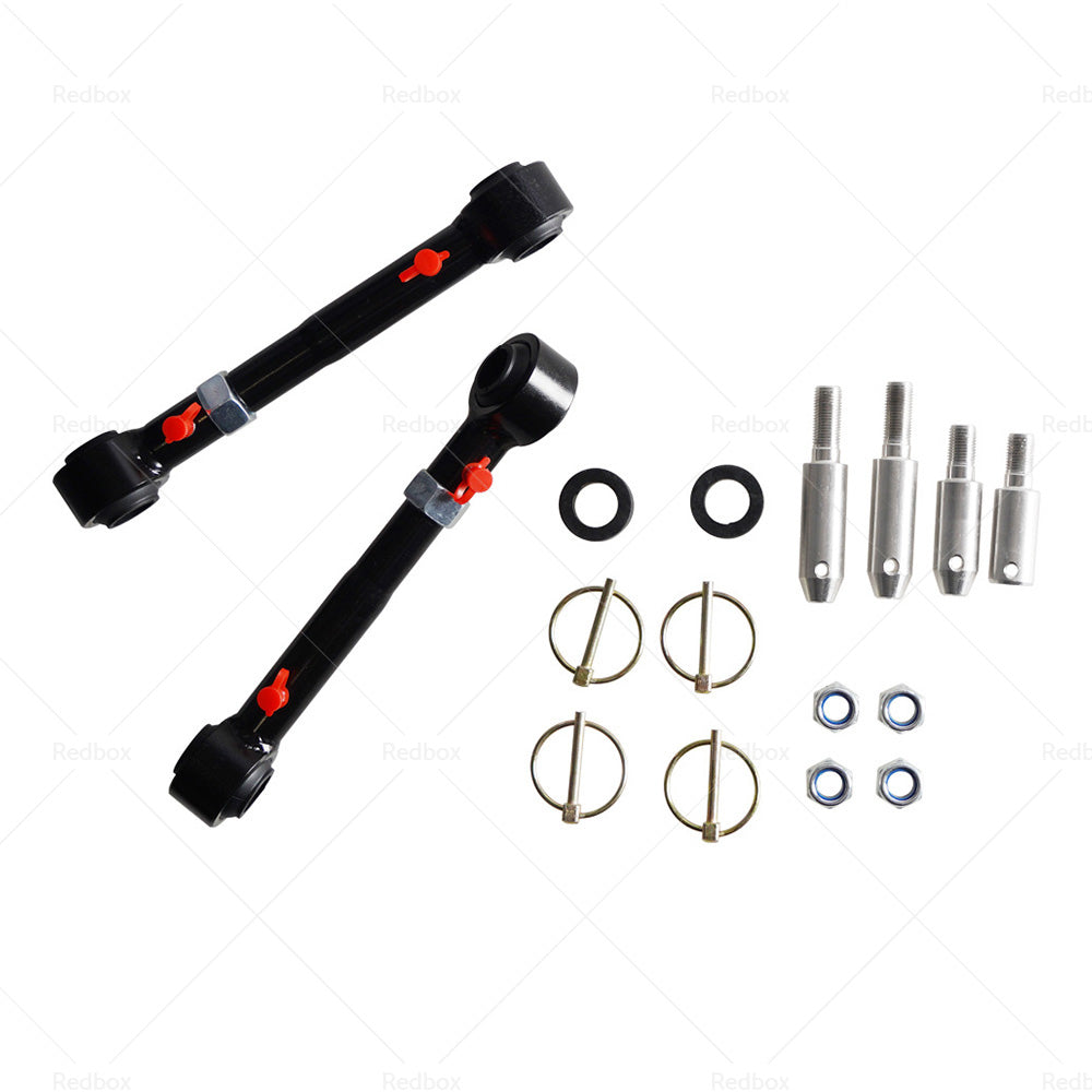 Suitable For Jeep Wrangler JK JL 2. 5-6inch Lift Front Sway Bar Links Disconnect-2