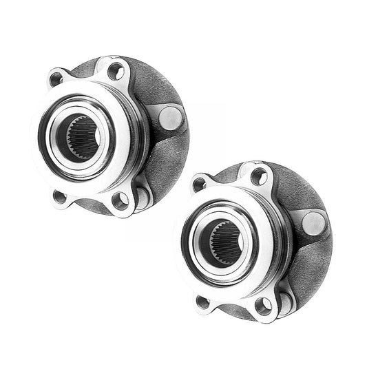 Front Wheel Bearing Hub 2x Suitable For Nissan X-Trail T31 2.5L 4WD ABS 2007-2014-1