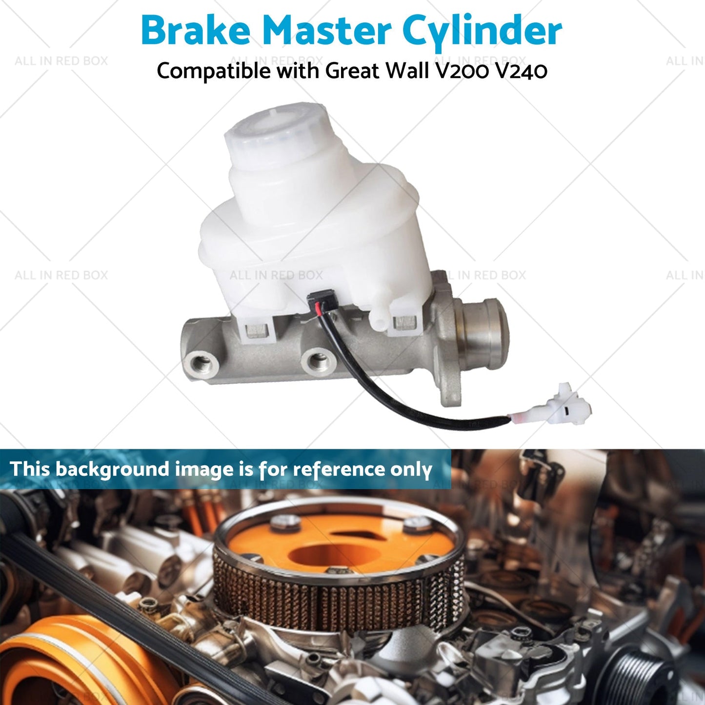 Brake Master Cylinder Suitable For Great Wall V200 V240 K2 Series 1 09-15-4
