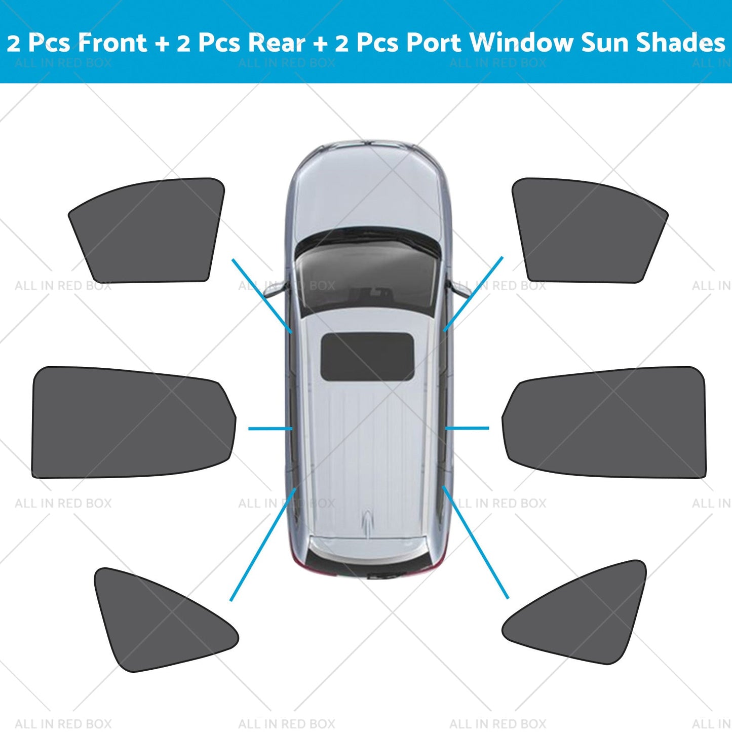 Window Magnetic Mesh Sun Blind Shade Suitable for MG ZS ZST ZS EV 2018-23-5