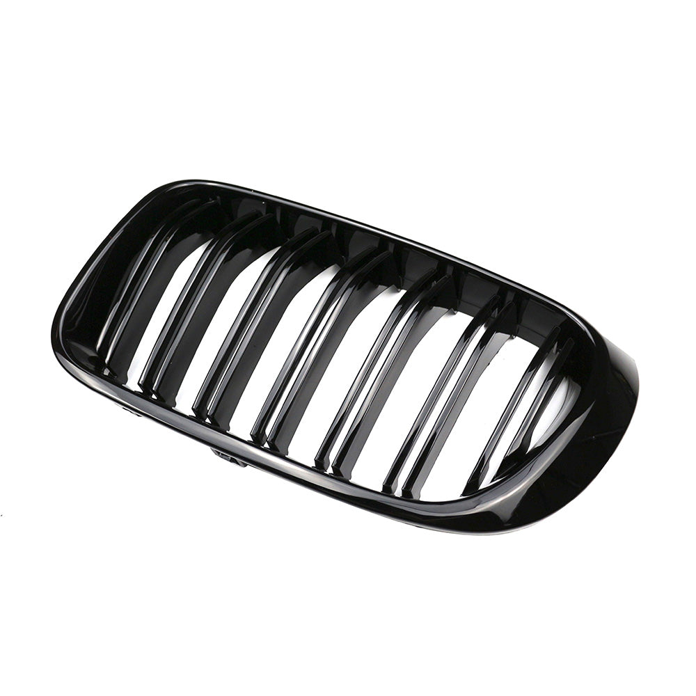 Front Bumper Kidney Grille Grill Suitable For BMW X3 F25 / X4 F26 2014-2017-3