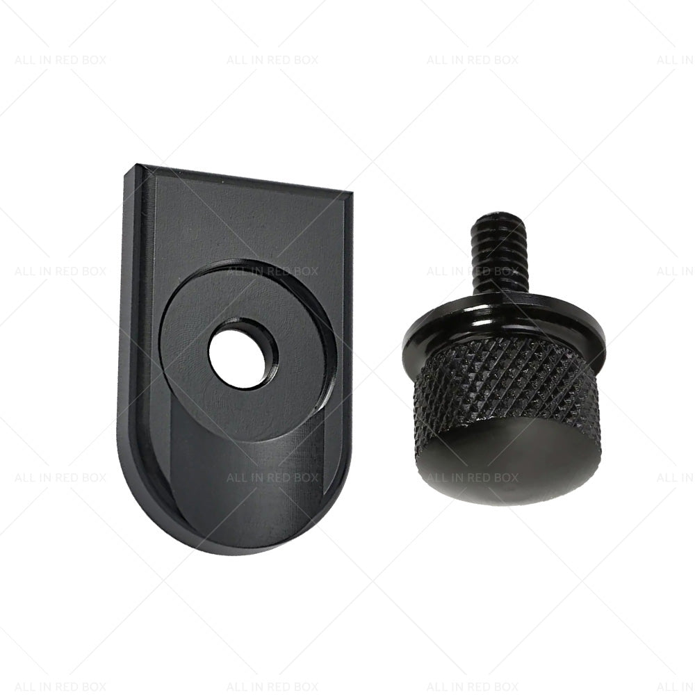 Seat Bolt Tab Screw Mount Nut Cover Kit Suitable for Harley Davidson 1996-2020-4
