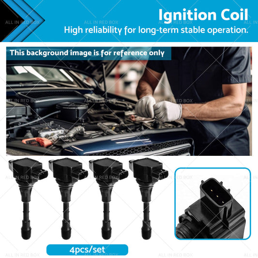 4x Ignition Coils Suitable For Mazda 2 DY Hatchback 1. 5L ZY-VE 2003-2009 U5143-0