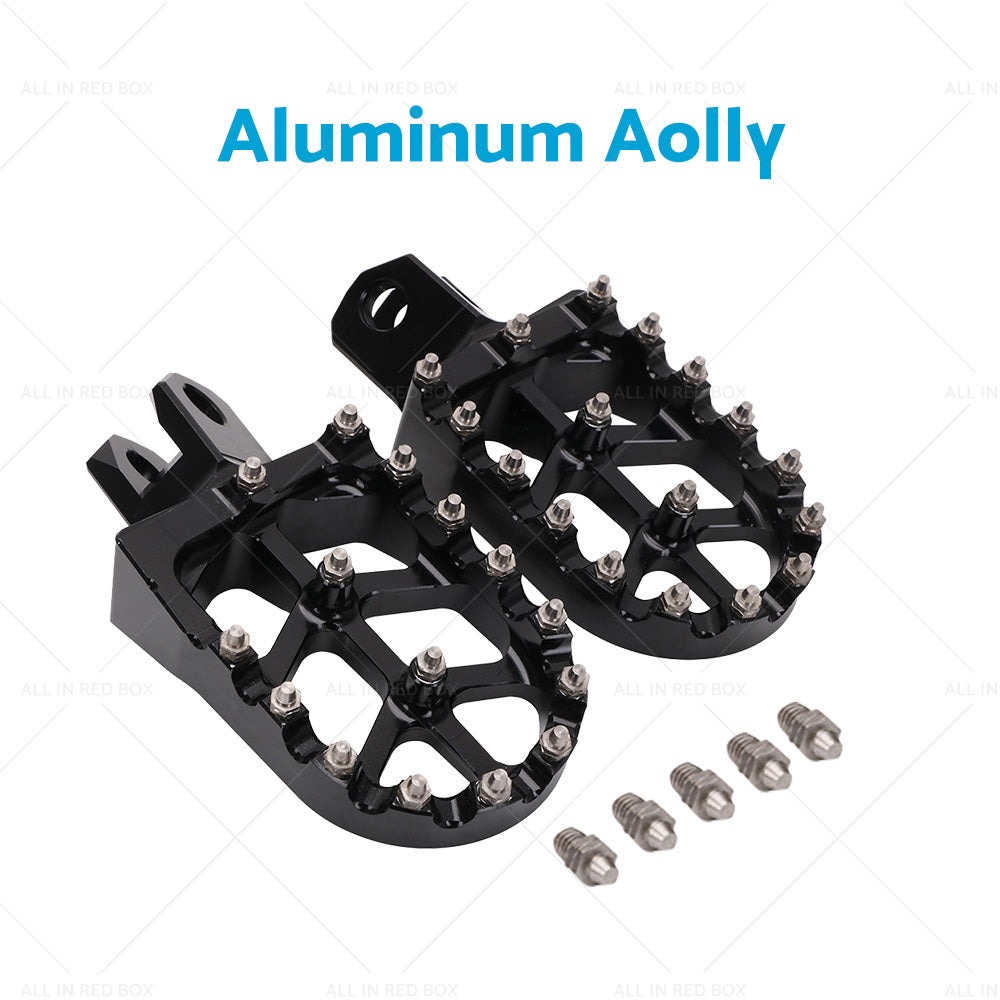 Wide Foot Pegs Suitable For Suzuki RM125 RM250 RMX250 DRZ 400 SM DRZ400S DRZ400E-1