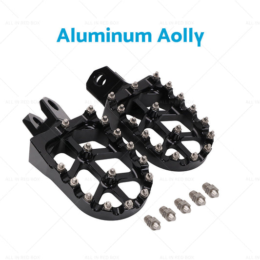 Wide Foot Pegs Suitable For Suzuki RM125 RM250 RMX250 DRZ 400 SM DRZ400S DRZ400E-1