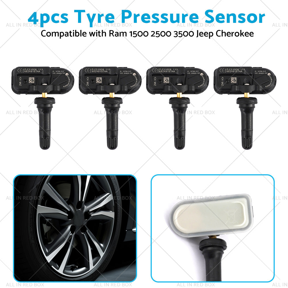 Tyre Pressure Sensor Suitable For Dodge Ram 1500 2500 3500 Jeep Cherokee 14-16-4
