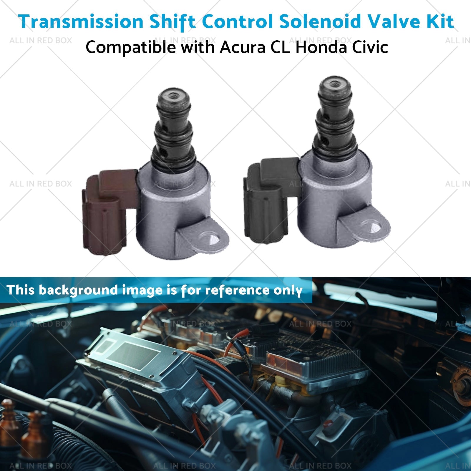 Transmission Shift Control Solenoid Valve Kit Suitable for Honda Civic Acura CL-4