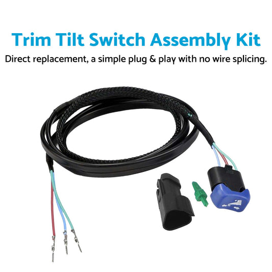 Trim Tilt Switch Assembly Kit Suitable For Johnson Evinrude Outboard 5006358-1