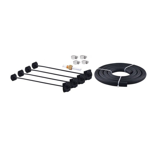 8 Row Remote Transmission Oil Cooler Radiator Converter Kit Suitable For Manual To Automatic Transmission Vehicles-1