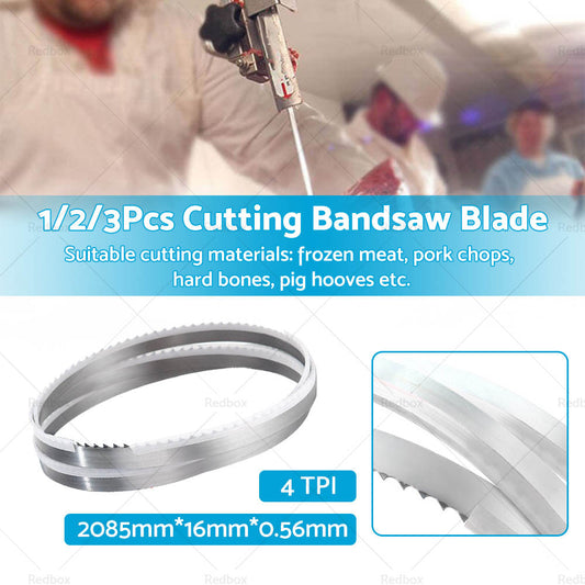 Butcher Meat Cutting Bnad Saw Bandsaw Blade 2085mm*16mm*0. 56mm*4T-1