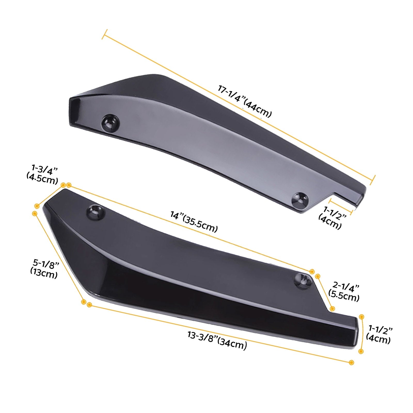 Rear Diffuser Suitable For Mitsubishi Lancer CJ CF Sedan Bumper Spoiler-3