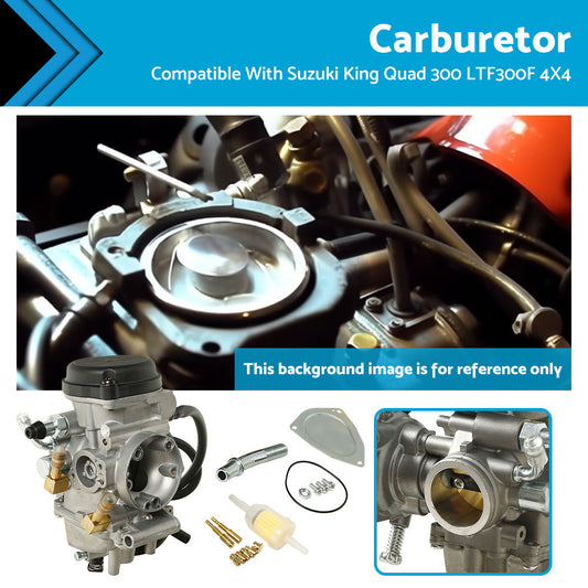 Carburetor Suitable For Suzuki King Quad 300 LTF300F 4X4 Carb 2000 2001 2002-0