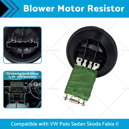6Q0959263 Blower Motor Resistor Suitable for VW Polo Sedan Skoda Fabia II 07--1