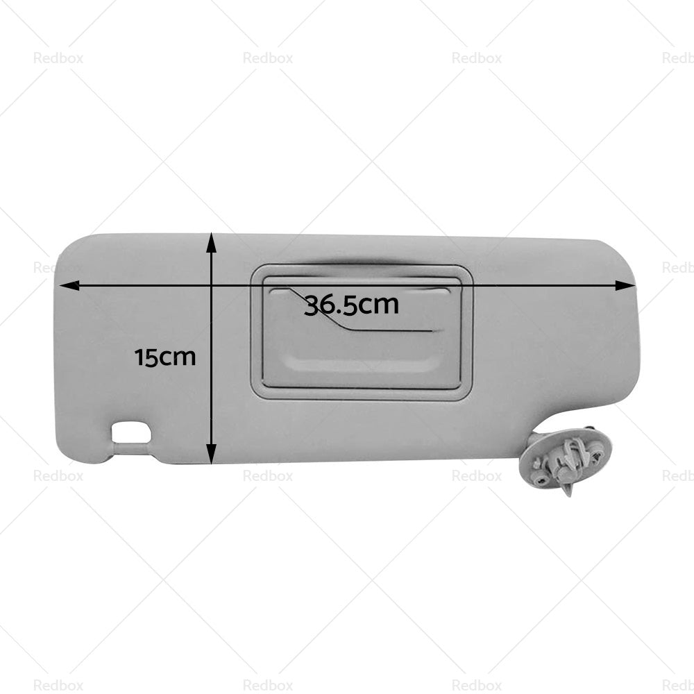 Sun Visor Passenger Left Side Suitable For Holden Barina TM 2011-2018 9532750-3