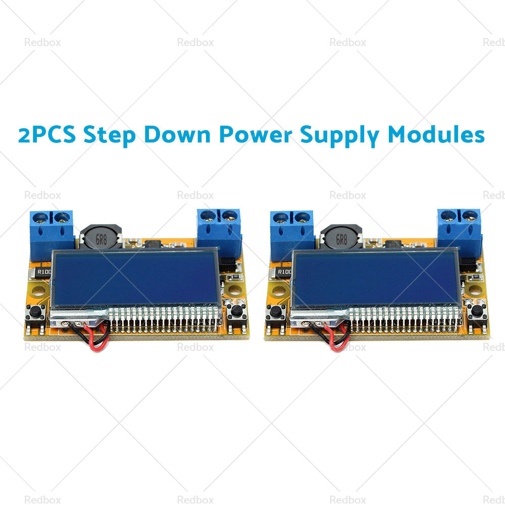 DC-DC Adjustable Buck Converter Step Down Power Supply Module LCD with Shell-6