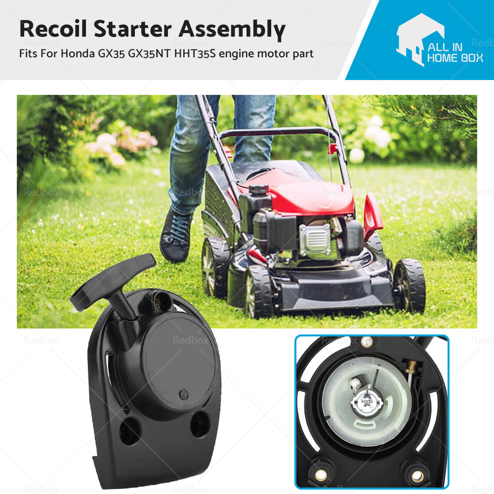 Recoil Pull Start Starter Assembly Fit For Honda GX35 GX35NT HHT35S Brushcutter-0