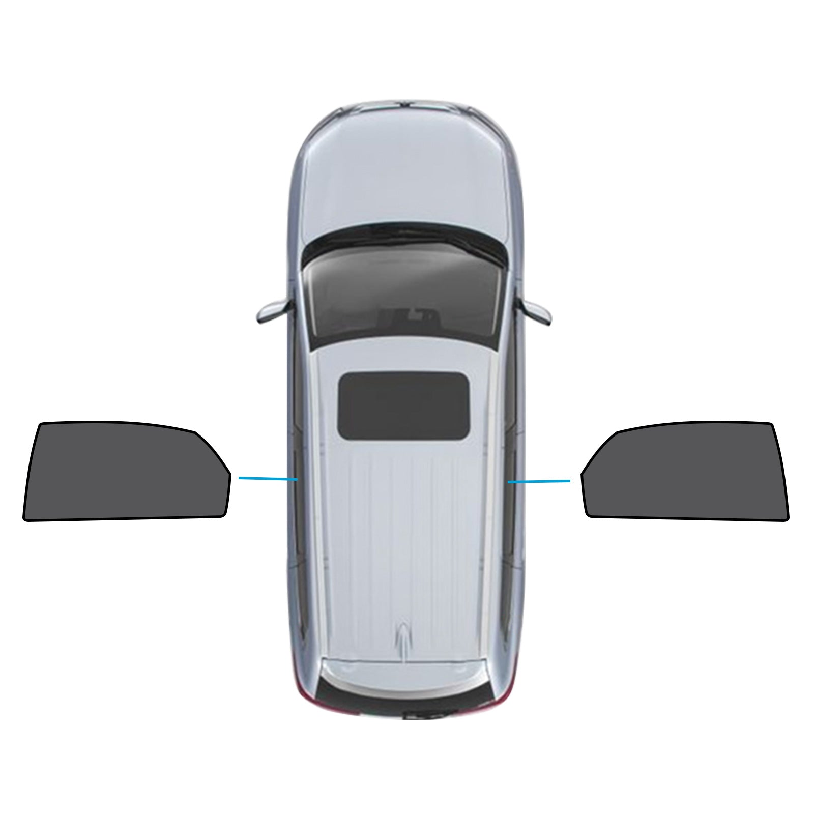 Car Window Magnetic Mesh Sun Blind Shades Suitable for Lexus NX Series 14-21-4