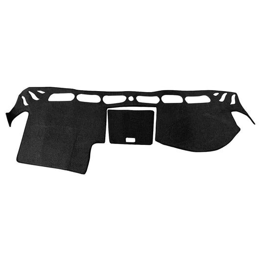 Dash Mat Black with Centre Lid Dashboard Sun Cover Suitable For Isuzu Dmax 2012-2020-0