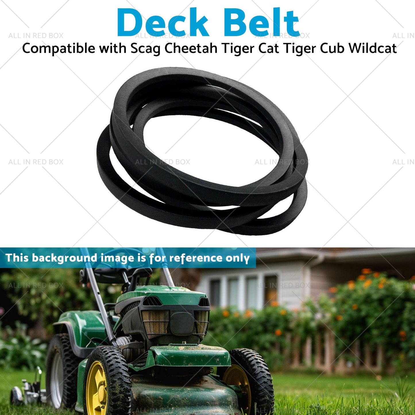 Deck Belt Suitable for Scag Cheetah Tiger Cat Tiger Cub Wildcat 483241-4
