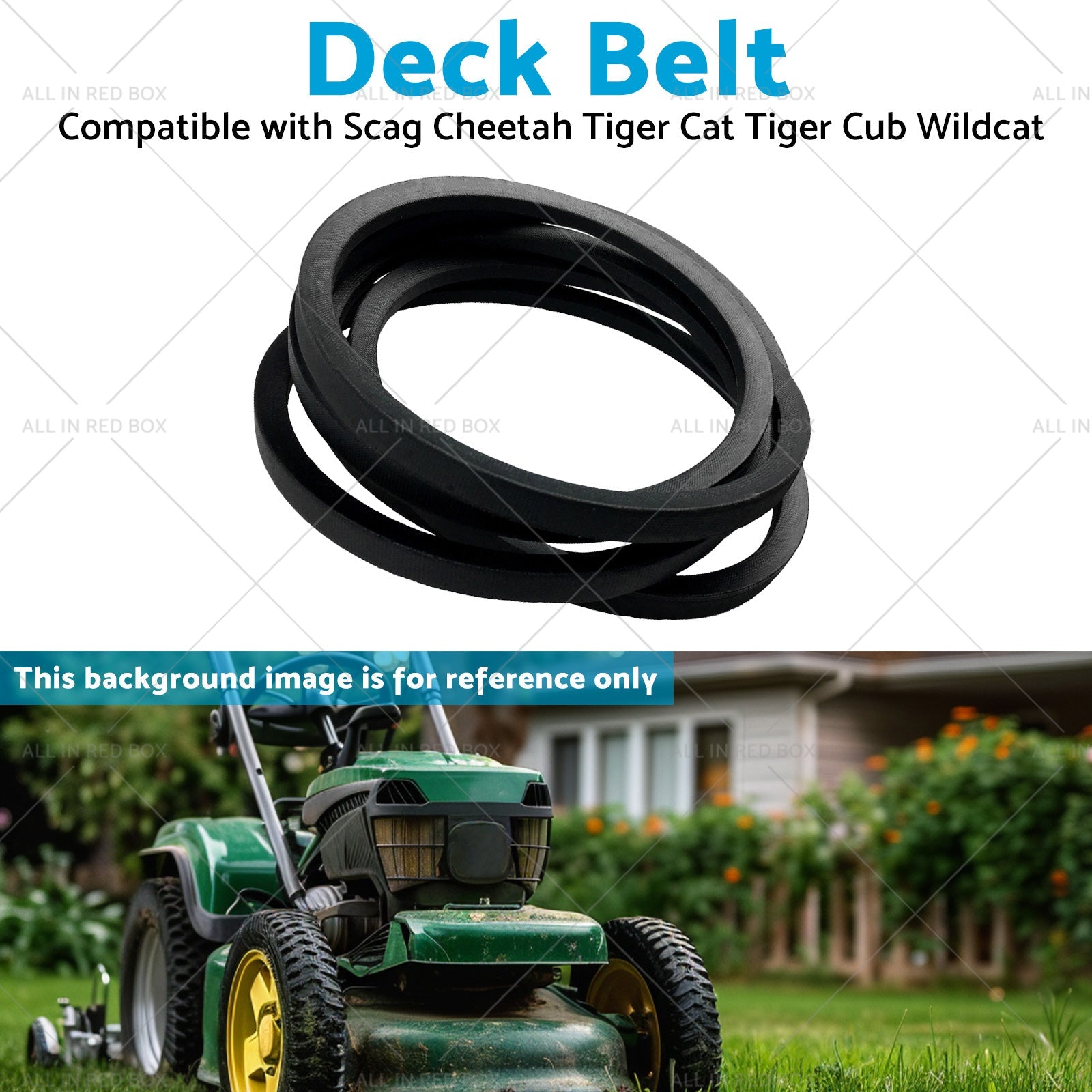 Deck Belt Suitable for Scag Cheetah Tiger Cat Tiger Cub Wildcat 483241-4