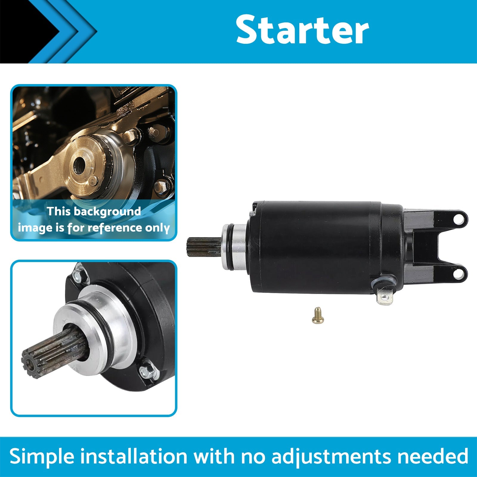 Starter Suitable For Kawasaki JH1200 95-05 Ultra 150 02-05 STX-R 21163-3719-3