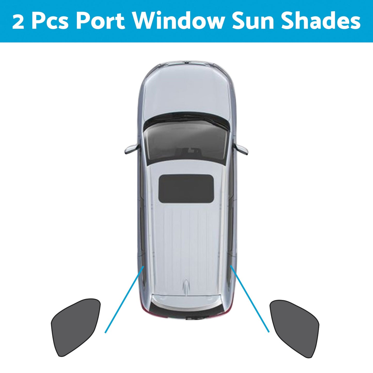 Car Window Magnetic Mesh Sun Shades Suitable For Mitsubishi Outlander 2021-2023-5
