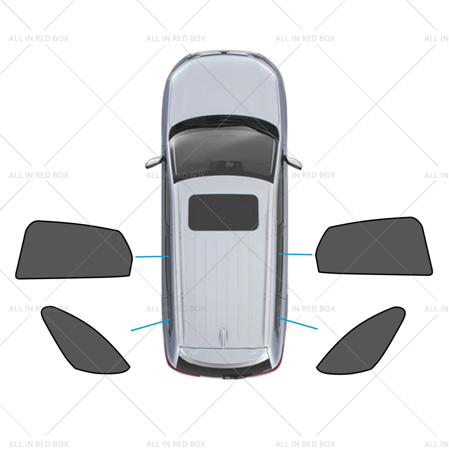 Magnetic Car Window Sun Shades Suitable for Mazda CX-3 CX3 2015-Current-8