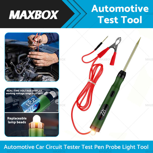 Auto Car Circuit Tester Pen Probe Light Tool 6V 12V 24V Circuit Voltage Measure-0
