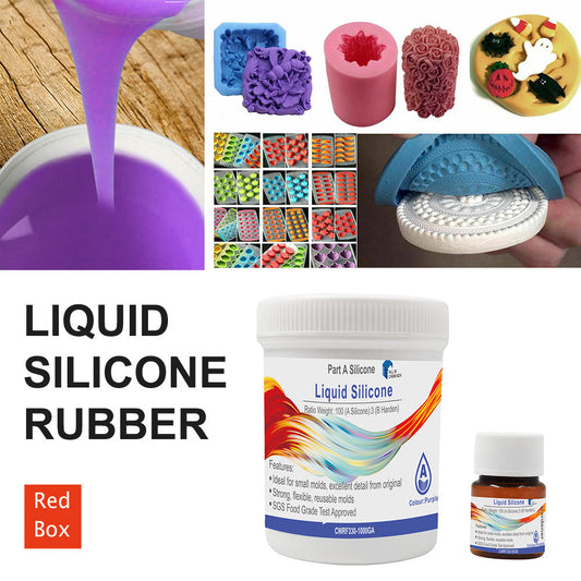 SH25 Liquid Silicone Rubber Mould Making Kit 100 3 Mix - 1Kg 2Kg 5Kg 10Kg Blue-0
