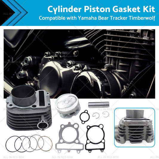 Cylinder Piston Gasket Kit Suitable For Yamaha Moto-4 Bear Timberwolf 250-0