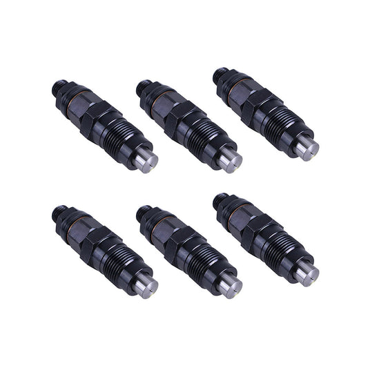 6x Diesel Fuel Injectors Suitable For Toyota HZJ105 HZJ75 HZJ78 HZJ79 4.2L 1HZ 1990-2007-0