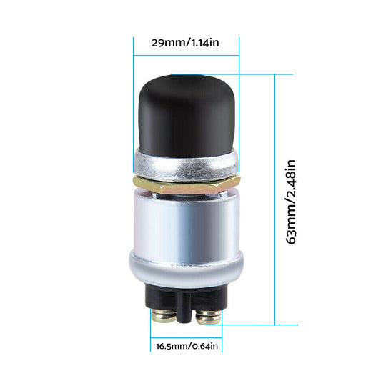 12V Car Switch Push Button Ignition Track Engine Start Starter Heavy Duty-1