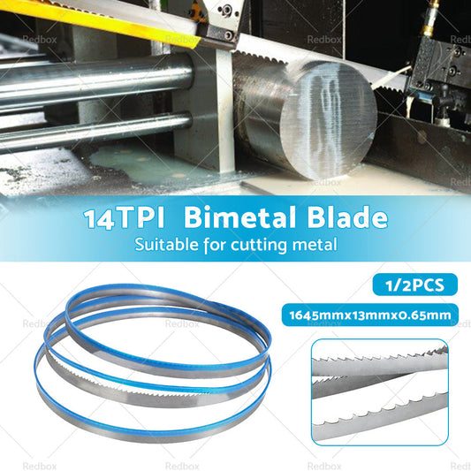 Suitable For SABER METAL CUT BAND SAW MCB115S2 BI METAL M42 BLADE 1645mm 14TPI-0