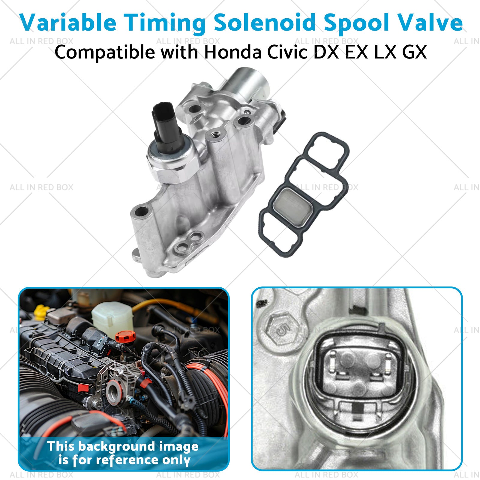 Variable Timing Solenoid Spool Valve Suitable for Honda Civic DX EX LX GX 06-11-3