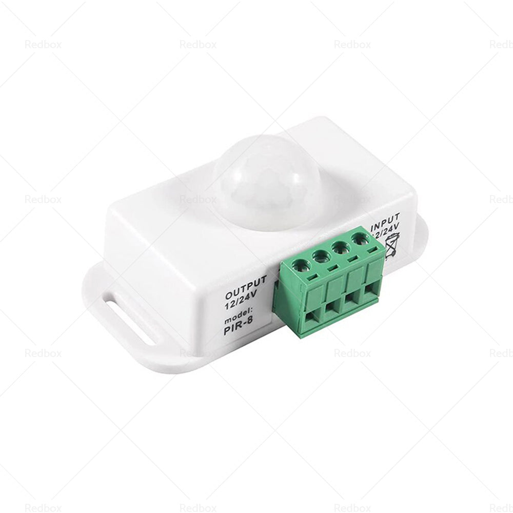 8m Body Infrared PIR Motion Sensor Switch For LED Light Strip Automatic 12V 24V-5