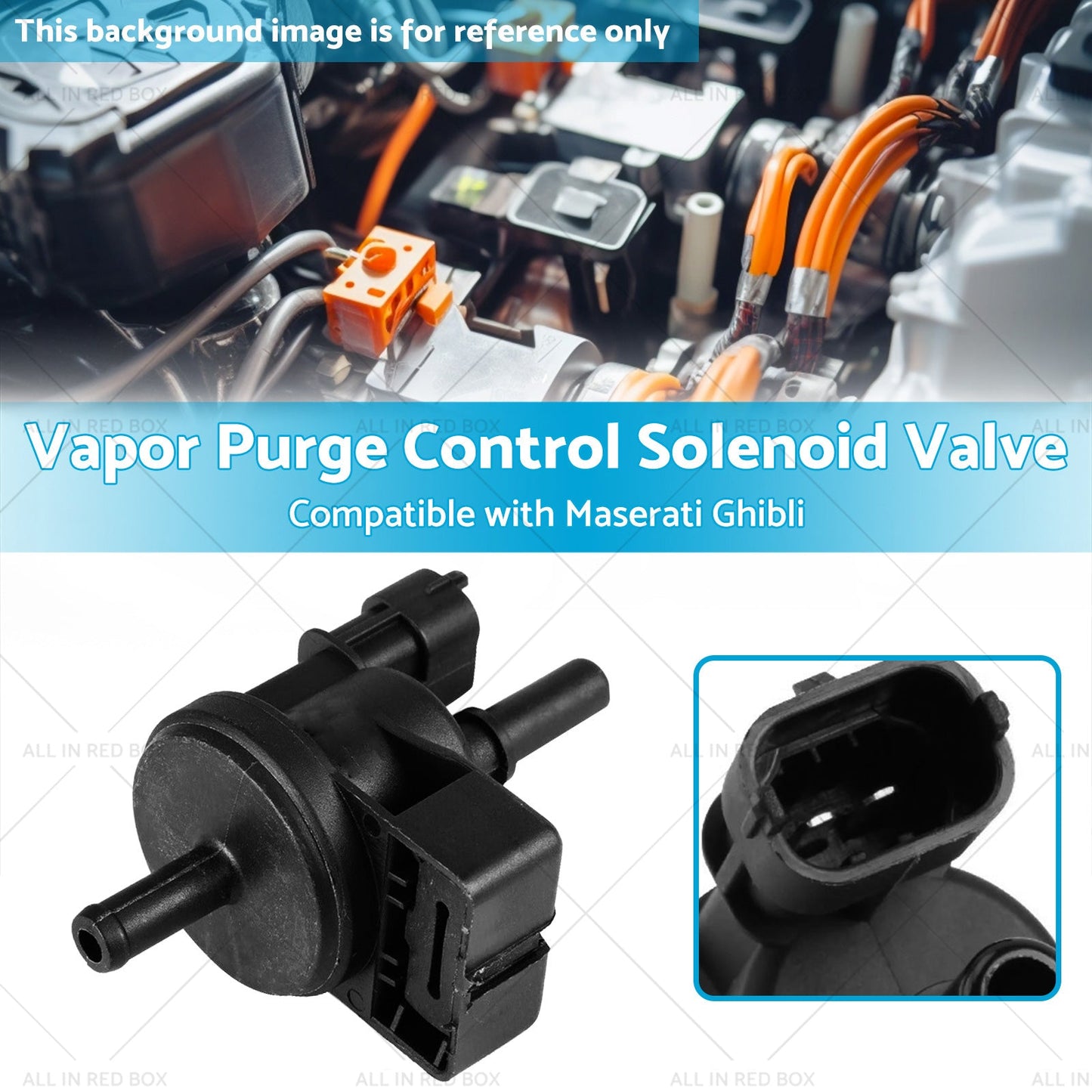 Vapor Purge Control Solenoid Valve Suitable for Maserati Ghibli 14-19 0280142414-2