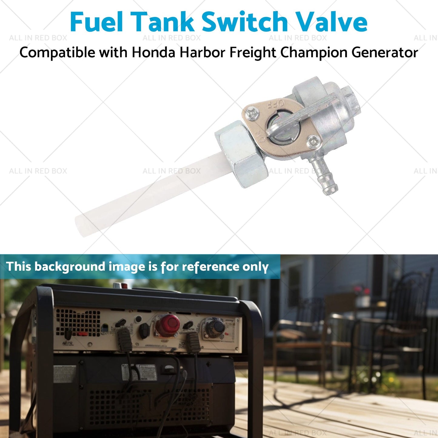 Fuel Tap Tank Switch Valve Petcock For Honda Generator Harbor Freight Champion-3