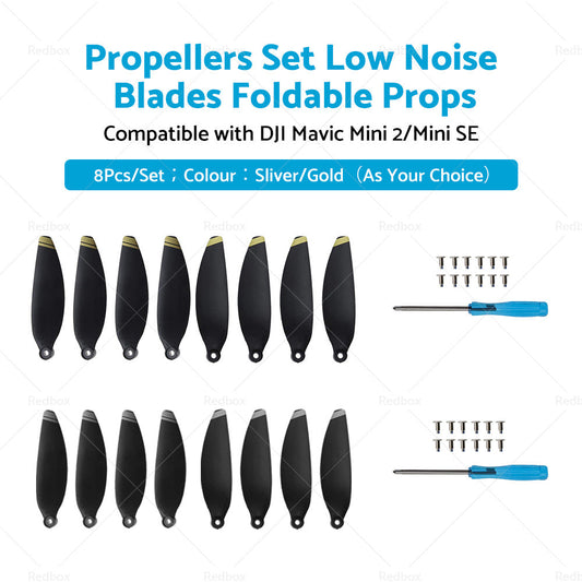 Propellers Low Noise Blades Foldable Props Suitable For DJI Mavic Mini 2/Mini SE-1