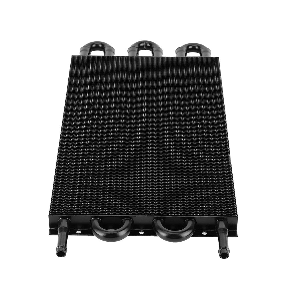 6 Row 6 AN Transmission Oil Cooler Auto Manual Radiator Converter Kit Universal-2