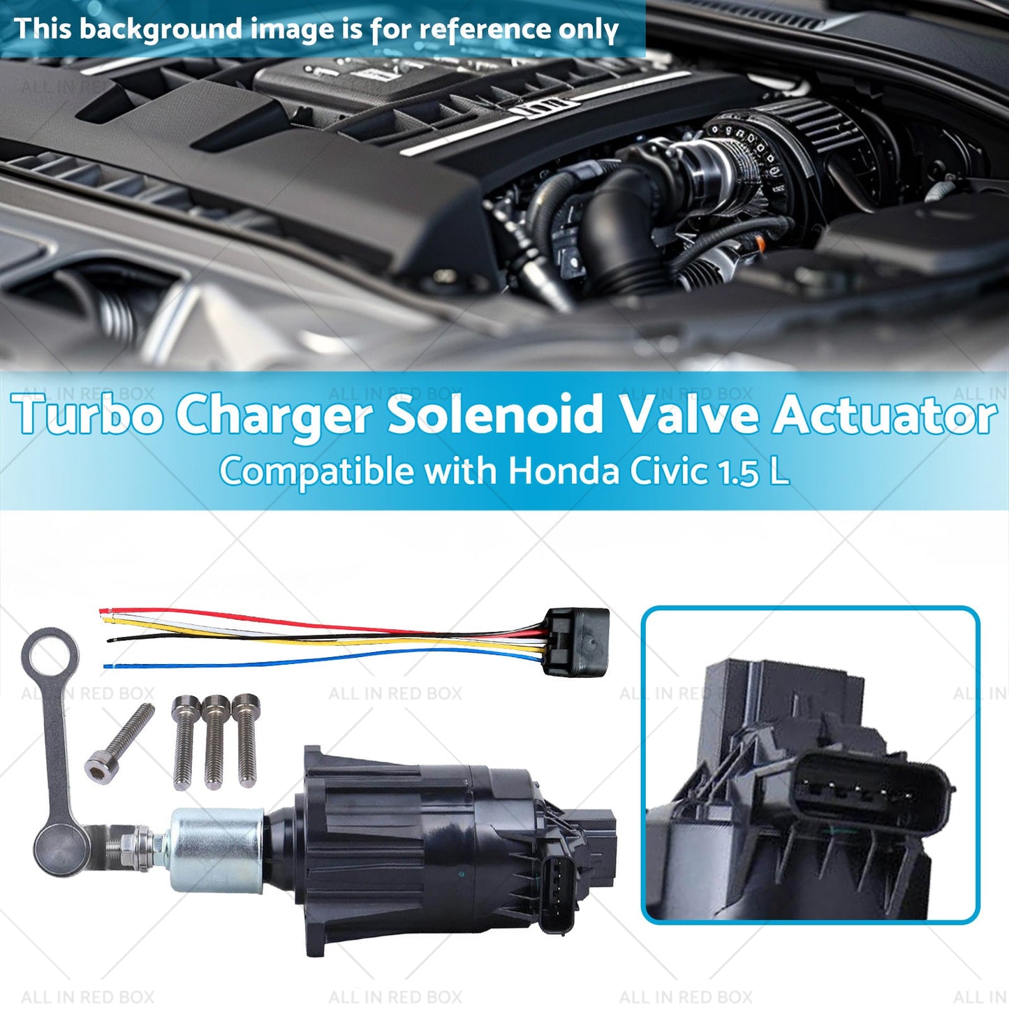K6T52372 Turbo Charger Solenoid Valve Actuator Suitable for Honda Civic 1. 5 L-2