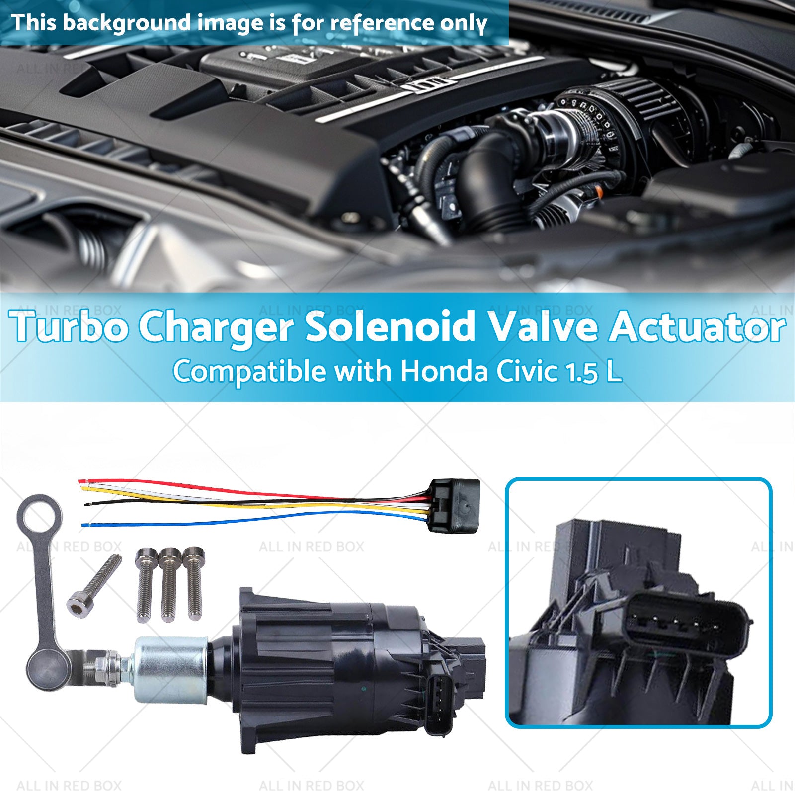 K6T52372 Turbo Charger Solenoid Valve Actuator Suitable for Honda Civic 1. 5 L-2