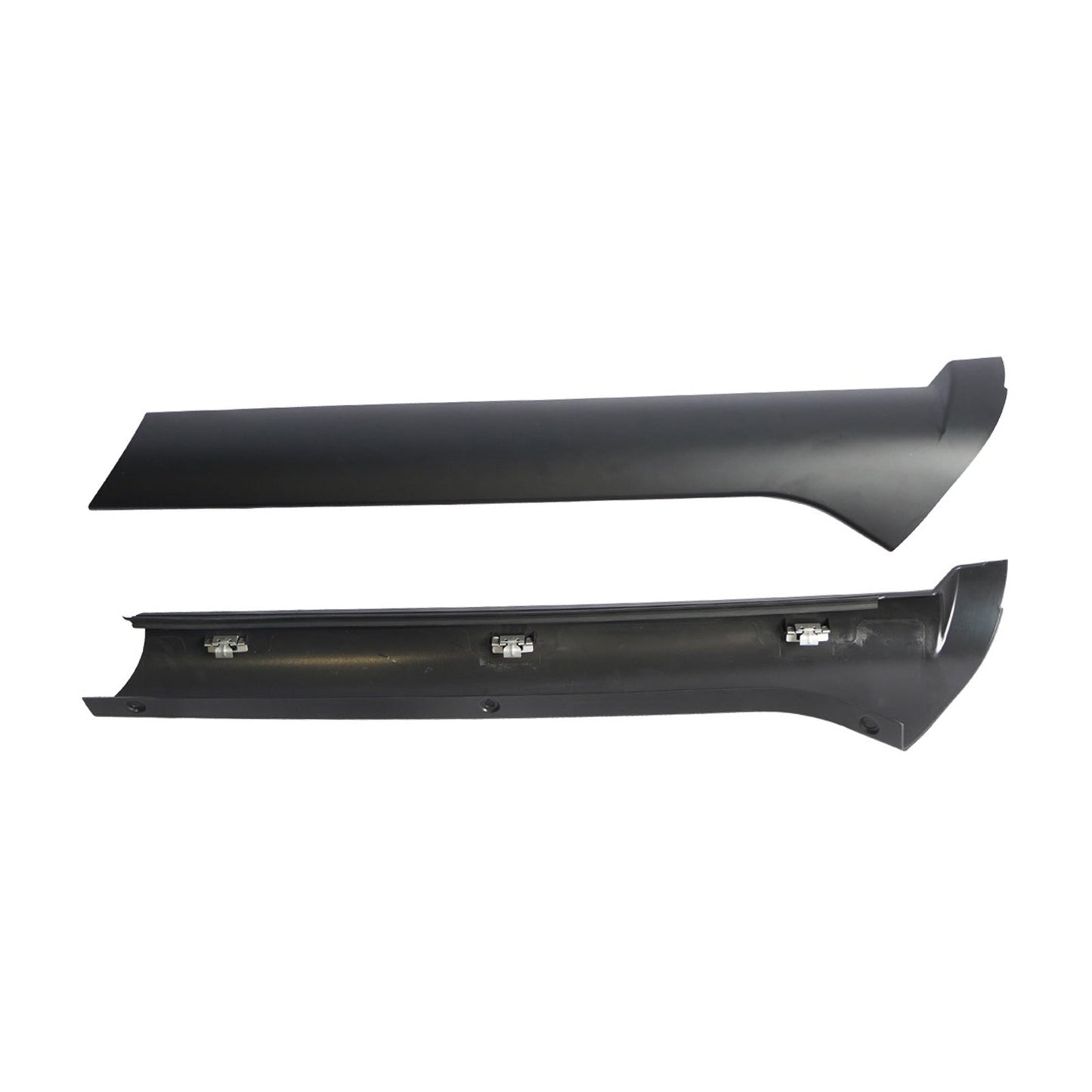 Pair Windscreen Pillar Moldings with Rivets Suitable For Land Rover Discovery 2 1999-2004-3
