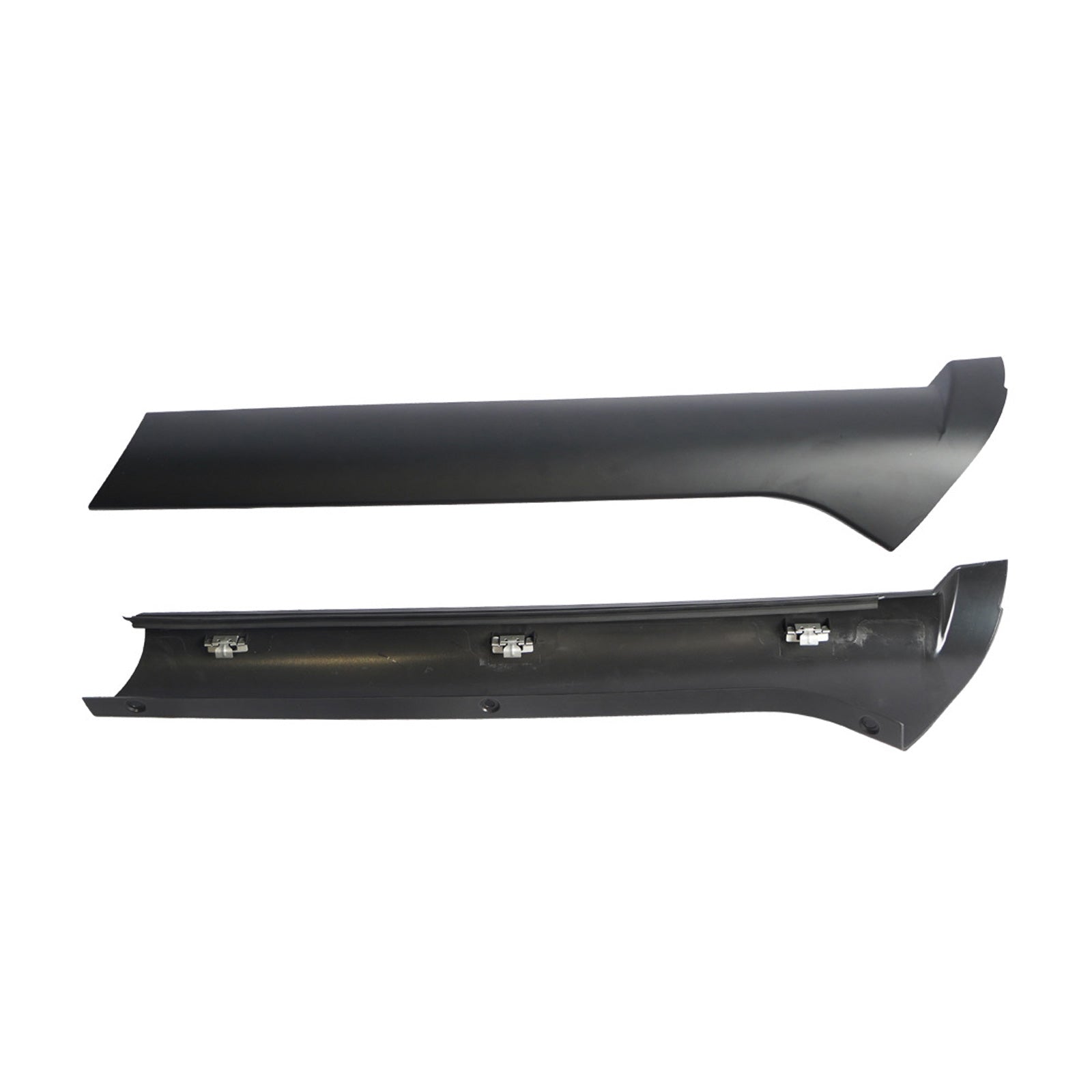 Pair Windscreen Pillar Moldings with Rivets Suitable For Land Rover Discovery 2 1999-2004-3