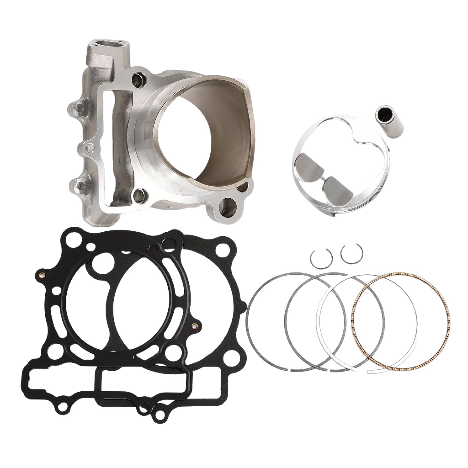 Cylinder Piston Gasket Kit 77mm 249cc Suitable For Kawasaki KX250F 2006-0