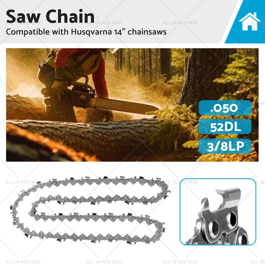 3 or 8LP. 050 52DL Tungsten Carbide Chainsaw Chain Suitable for Husqvarna 14 inch  model-0