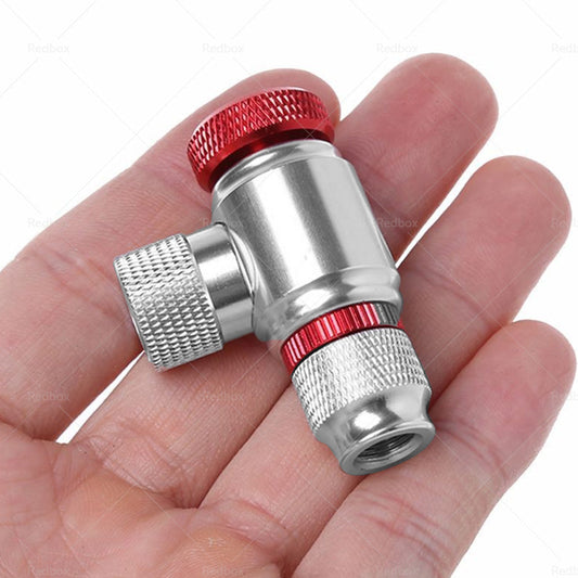 Bike Manual Inflator Cartridge Valve CO2 Inflator Cartridge Adapter Presta-1