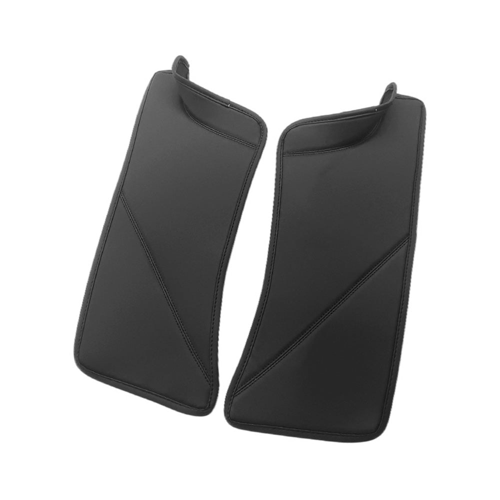 2PCS PU Rear Door Sill Protector Cover Pad Suitable for Tesla Model Y 2020-2022-2