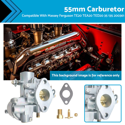 55mm Carburetor Carb Suitable For Massey Ferguson TE20 TEA20 TED20 35 135 200361-0